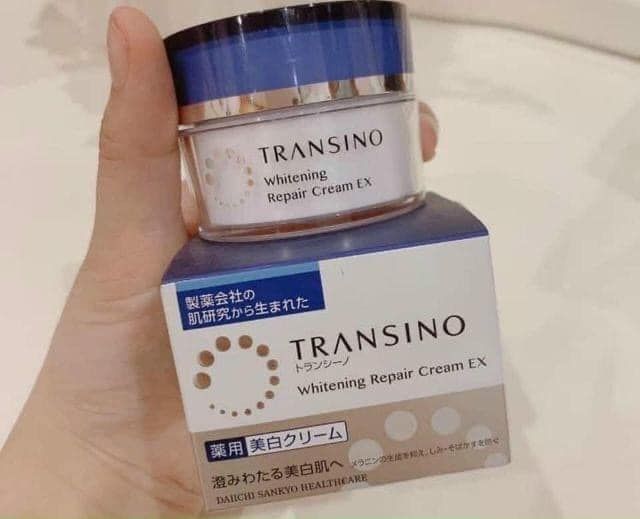 Kem đêm dưỡng trắng da trị nám Transino Whitening Repair Cream EX CHÍNH HÃNG