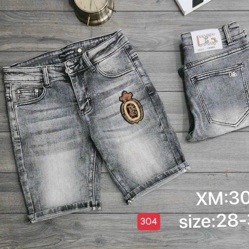 Quần short jean chất bò co giãn- quần lửng nam nhiều mẫu thời trang TINA ms252