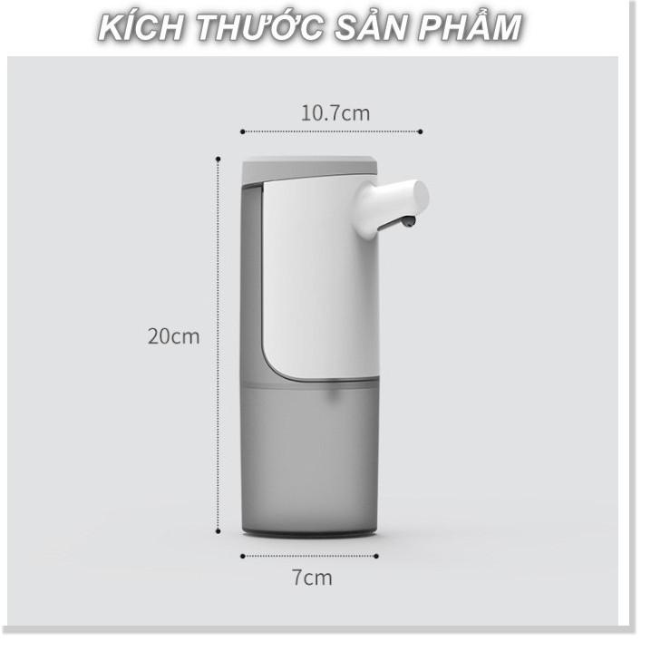 Hộp Đựng Gel rửa tay cảm ứng tự động 450ml nguồn pin sạc
