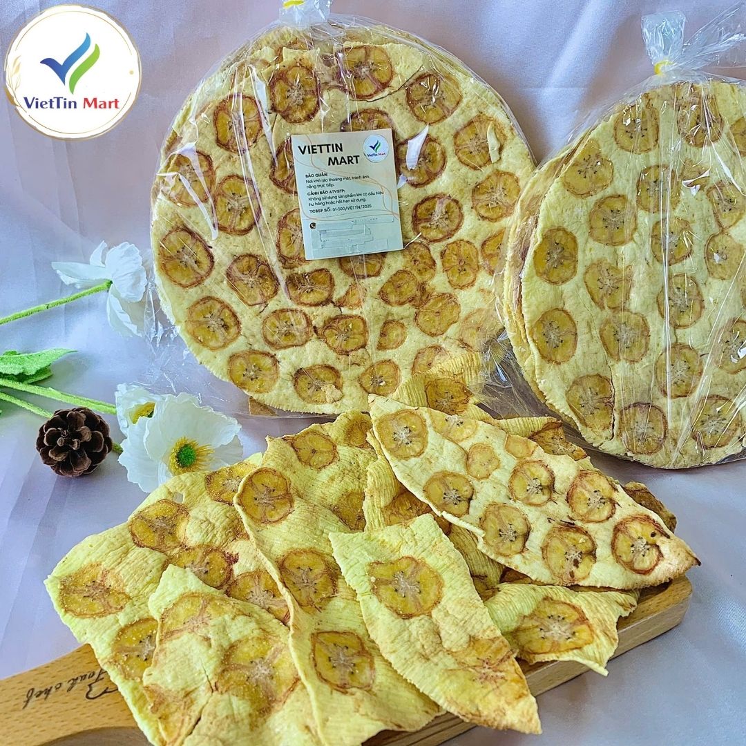 Bánh Tráng Chuối Nướng 230g 5 Cái VietTin Mart