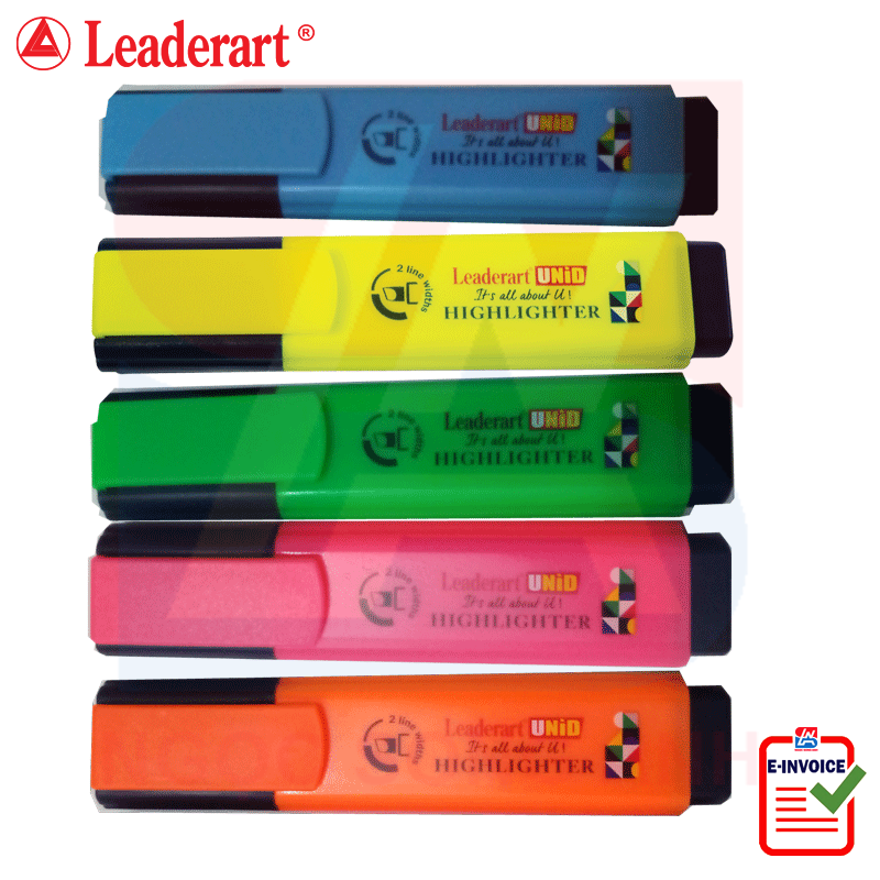 Bút dạ quang Leaderart 101HL- Hộp 10 chiếc