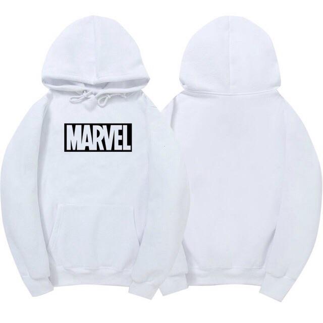 Áo hoodie nam nữ chữ Marv có bigsize vải nỉ bông ngoại dày mịn