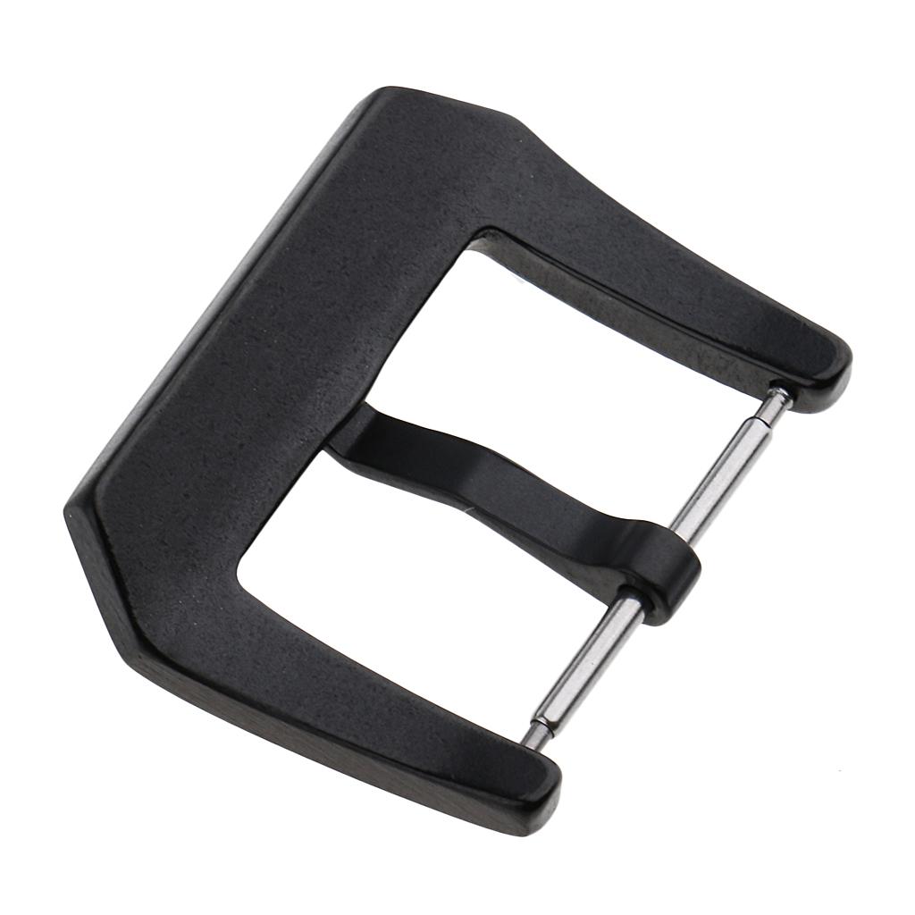 18 20 22 24 mm Wrist Watch Buckle Stainless Steel Screw-In Screw Strap Clasp