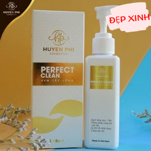 Perfect Clean Serum Kem Tẩy Lông Huyền Phi Triệt Tận Gốc Lông Tay Chân Bụng Bikini