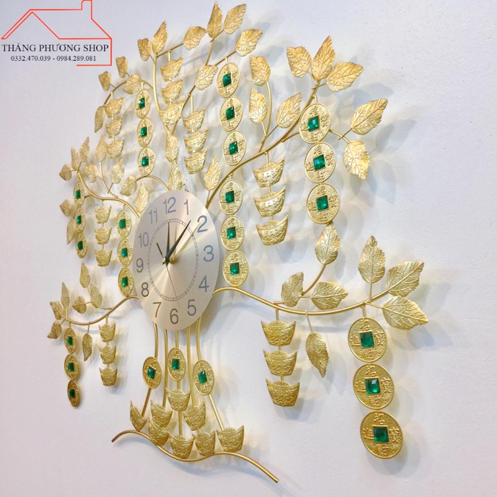 Đồng Hồ Treo Tường Cây Kim Tiền - mang Tài Lộc TP-005