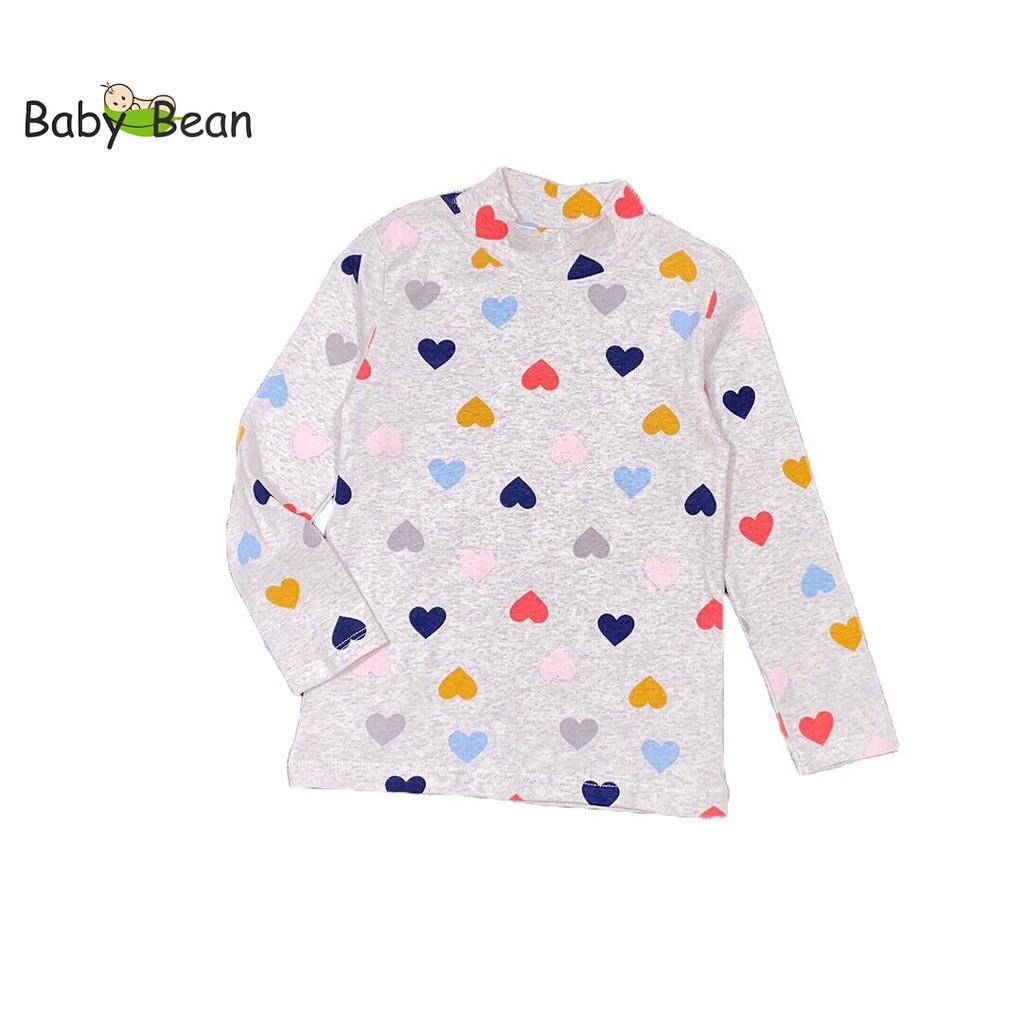 Áo Thun Cotton Cổ Lọ bé gái BabyBean