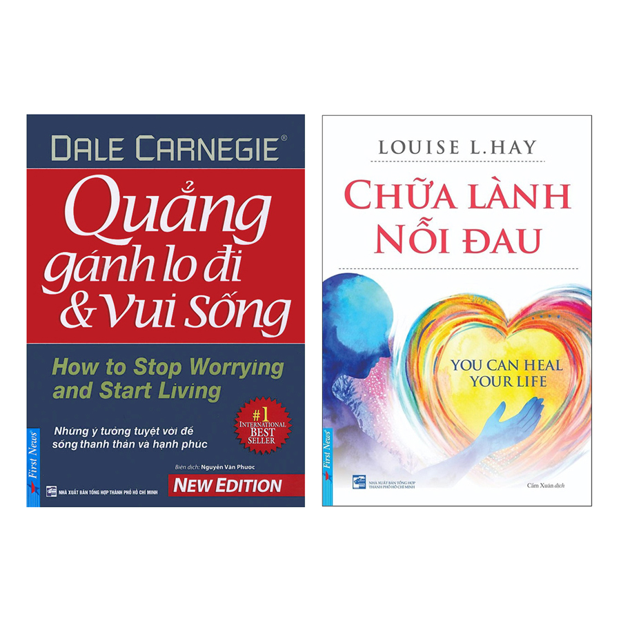 Combo Chữa Lành Nỗi Đau + Quẳng Gánh Lo Đi Và Vui Sống