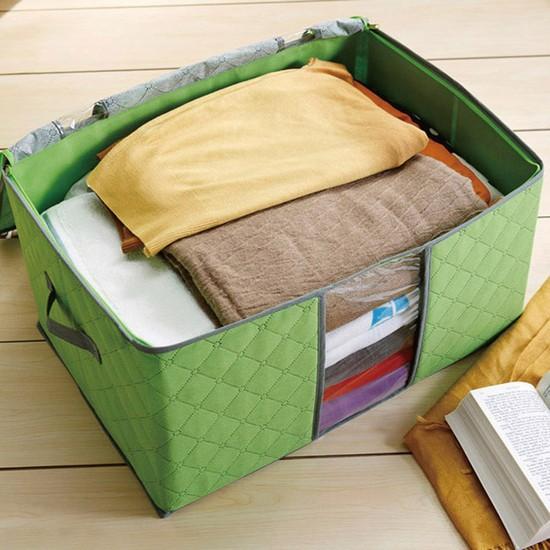 Túi đựng quần áo, chăn màn, mền big size 60cm sáng ngang/dọc tùy chọn