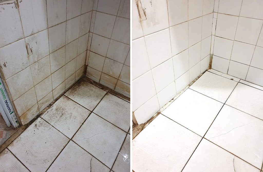 Làm sạch Sàn Gạch, Thiết bị Men Sứ Dr.C - Super Clean S90 Tẩy Xi Măng, Vôi Vữa Trên Bề Mặt Sàn Gạch