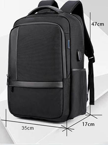 Balo Nam Kèm Sạc USB Tiện Dùng, Balo Laptop 15.6 inch, Balo Đi Học Chất Liệu Cao Cấp Chống Thấm Besti - Hàng Chính Hãng