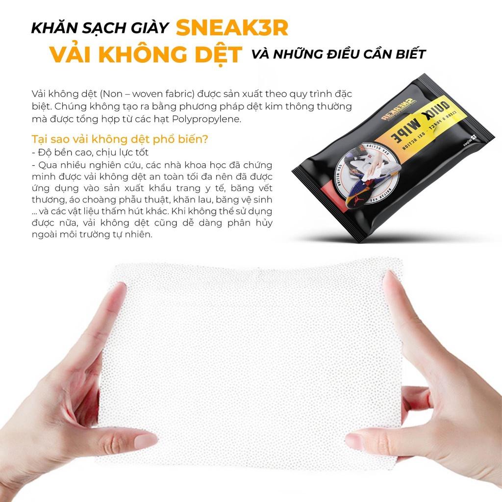 Khăn Lau Giày Siêu Sạch Quick Wipe Sneak3r HKD96