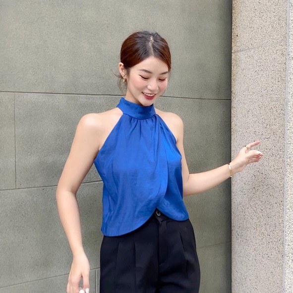 YU CHERRY | Áo nữ Turtleneck Collar Top YA358