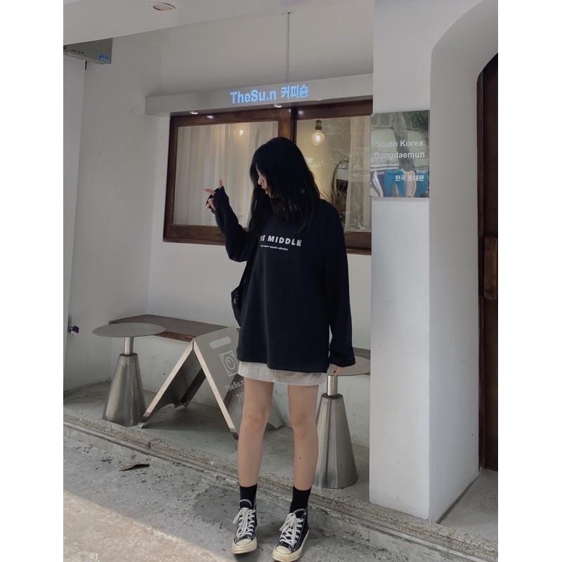 Áo thun tay dài Capsule Longsleeve THE MIDDLE