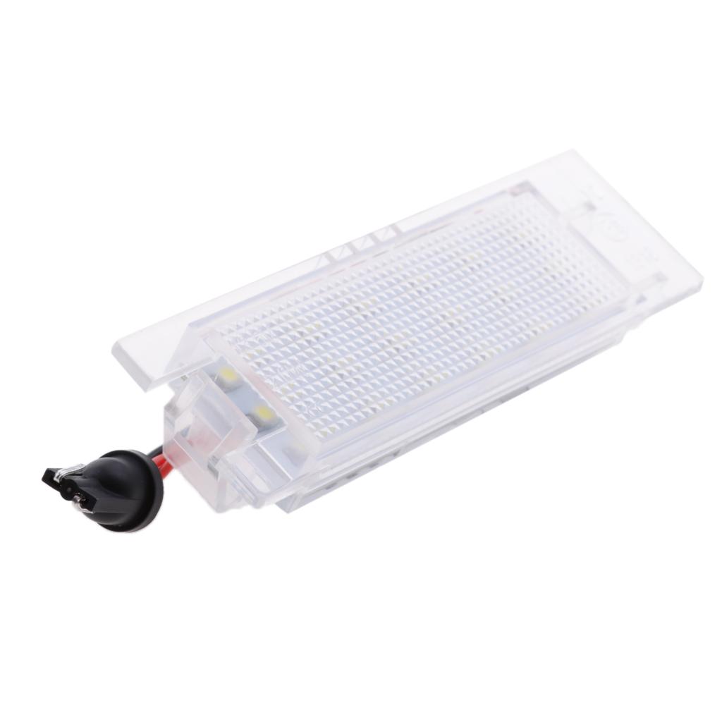 1 Pair Number License Plate LED Light Lamp For Vauxhall Opel Zafira Astra H