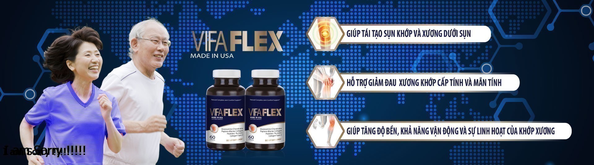 VIFA FLEX _ TPCN hỗ trợ xương khớp #PEPTANE, Glucosamine và các tinh chất quý từ thiên nhiên, giúp tái tạo sụn khớp, giảm đau xương khớp