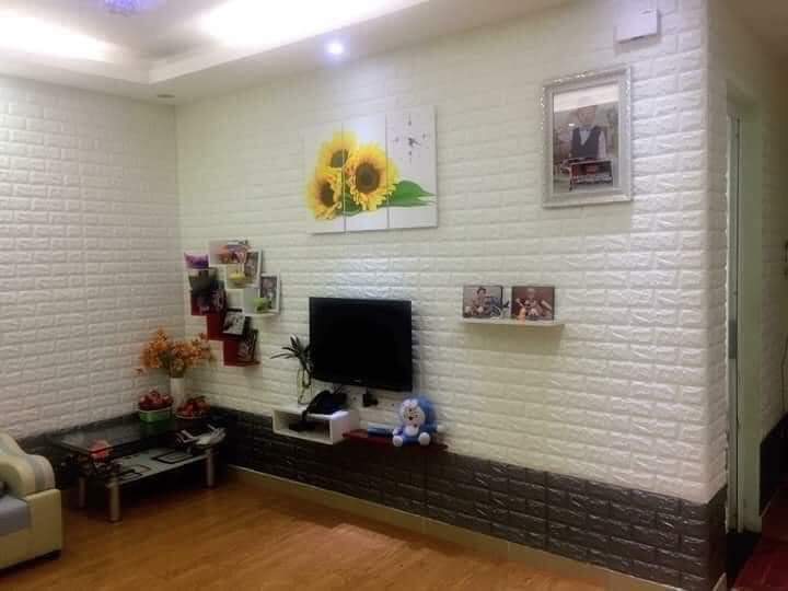 Xốp Dán Tường Giả Gạch Cách âm, Cách nhiệt Chống Ẩm Mốc - Khổ 70x77 cm Dày 5mm