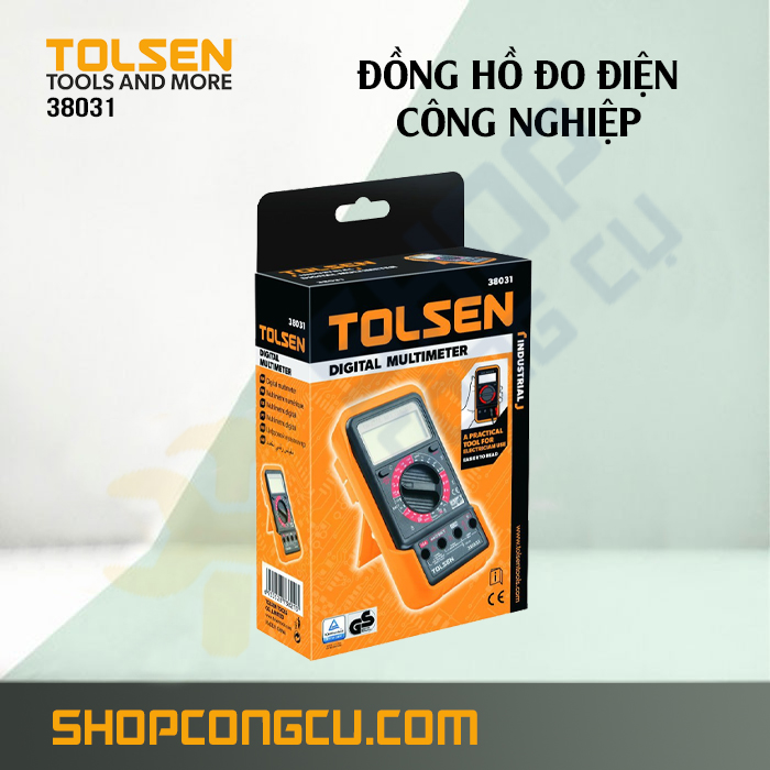 Dụng cụ đo điện công nghiệp Tolsen 38031