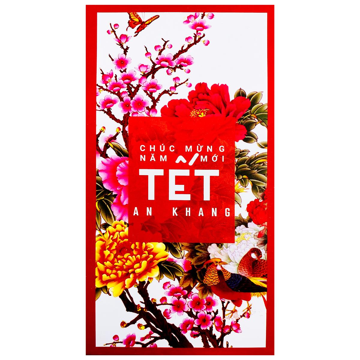 Bộ 5 Bao Lì Xì Hoa Tết Bính Ngọ 2026 - Futurebook L384 - Tết An Khang