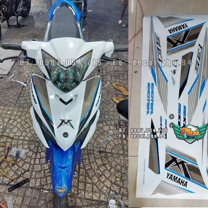 Tem rời Exciter 135 2011-2014 TRẮNG