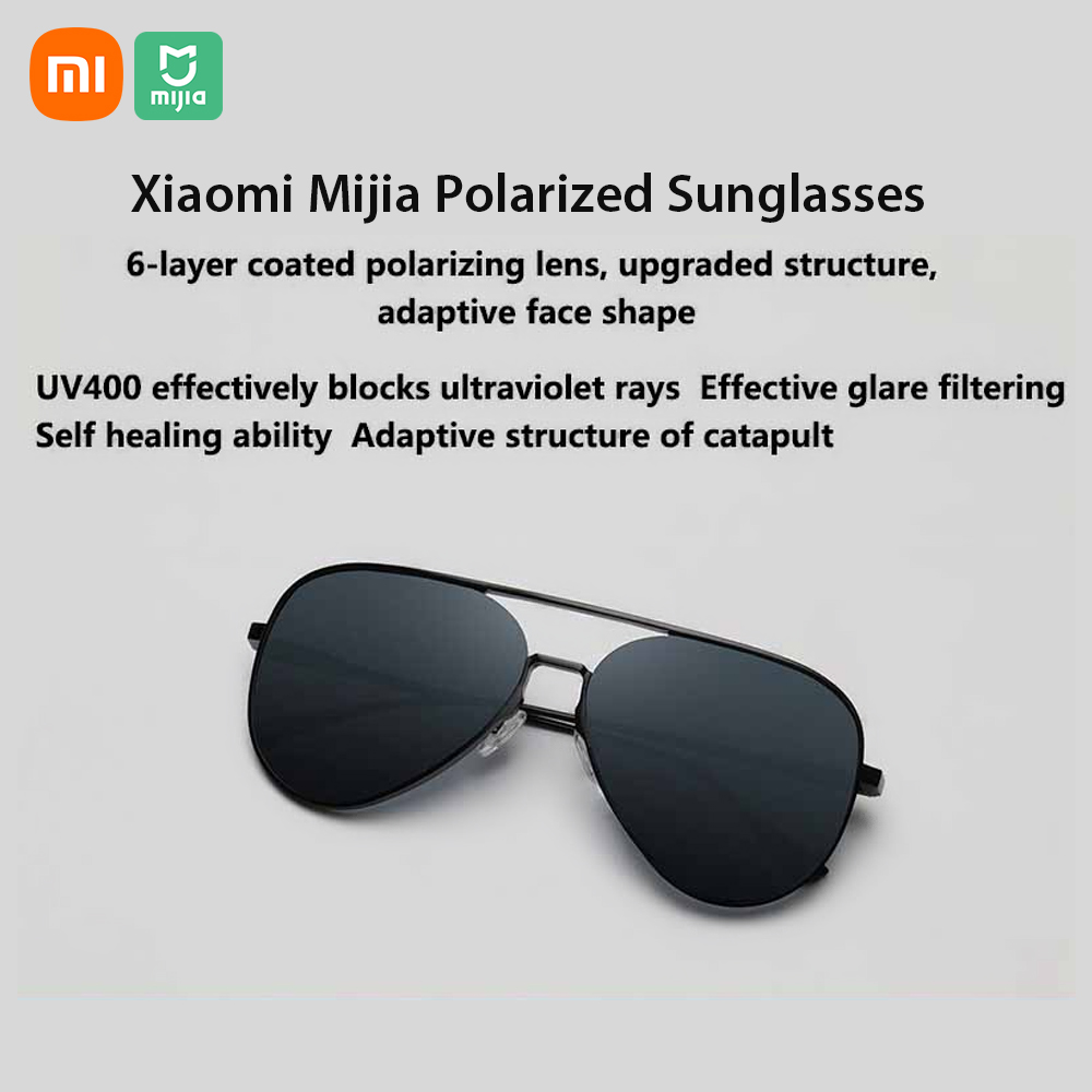 Kính Mát Chống Xiaomi Mijia Chống Tia UV400 Kiểu Dáng Thể Thao Năng Động