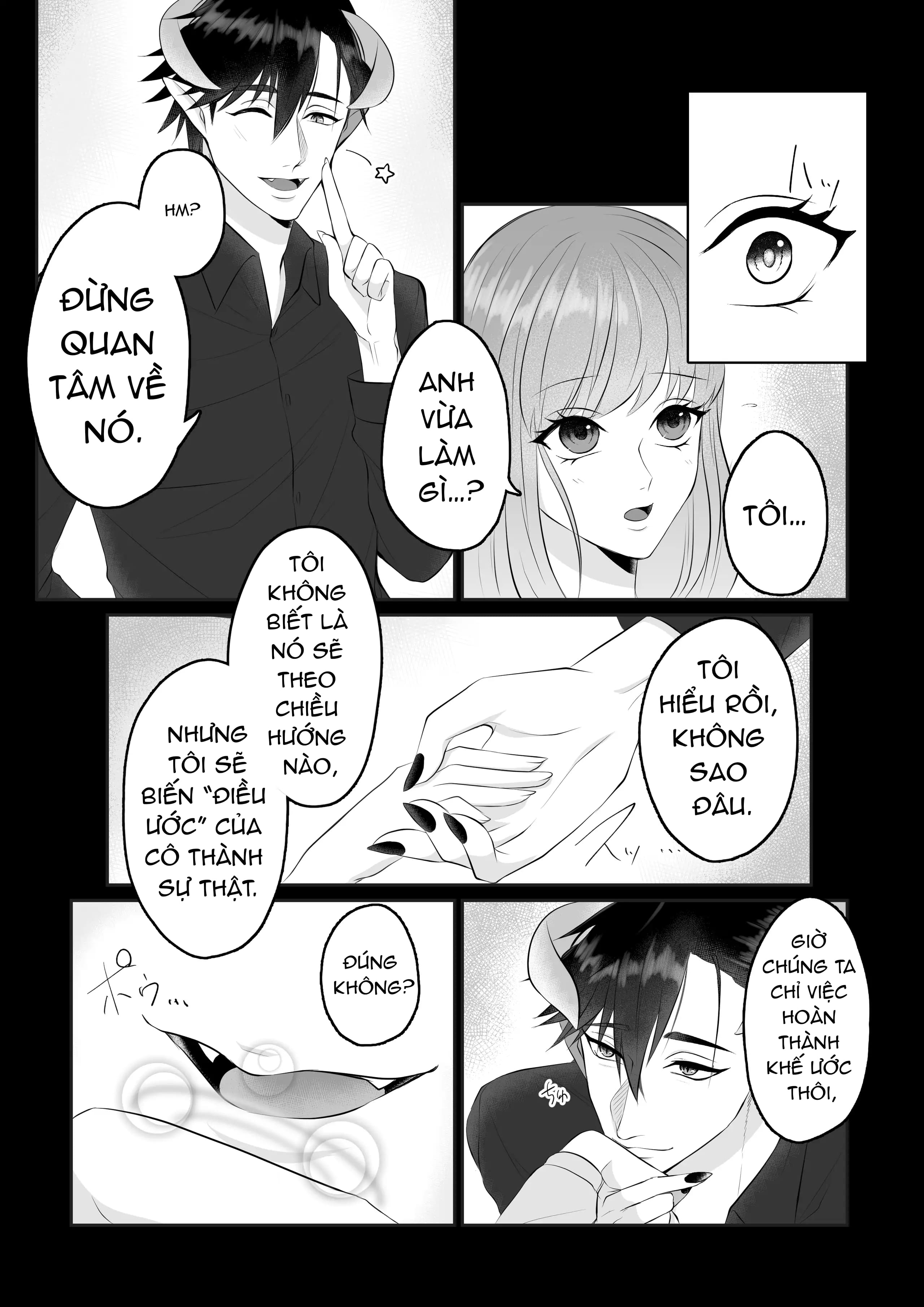 tôi đã bắt đầu học ma thuật hắc ám chapter 3 8