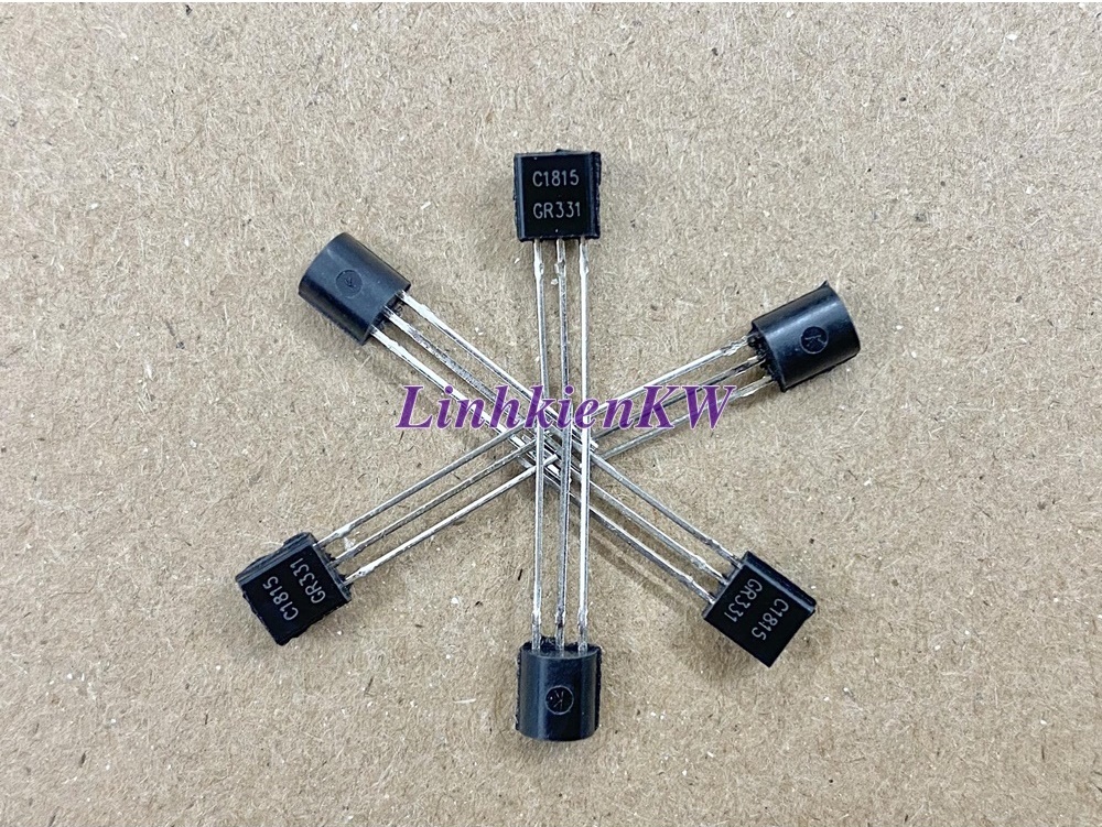 10 con Transistor C1815 0.15A 50V TO-92 PNP mới !
