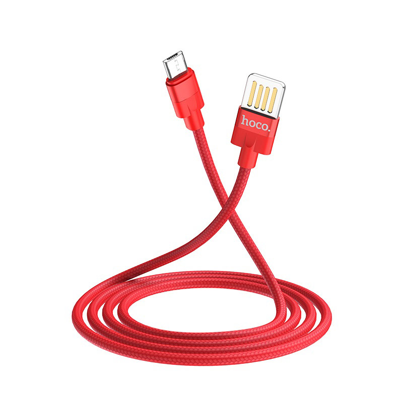 Cáp sạc micro usb Hoco U55 dây dù chống đứt gãy hàng chính hãng