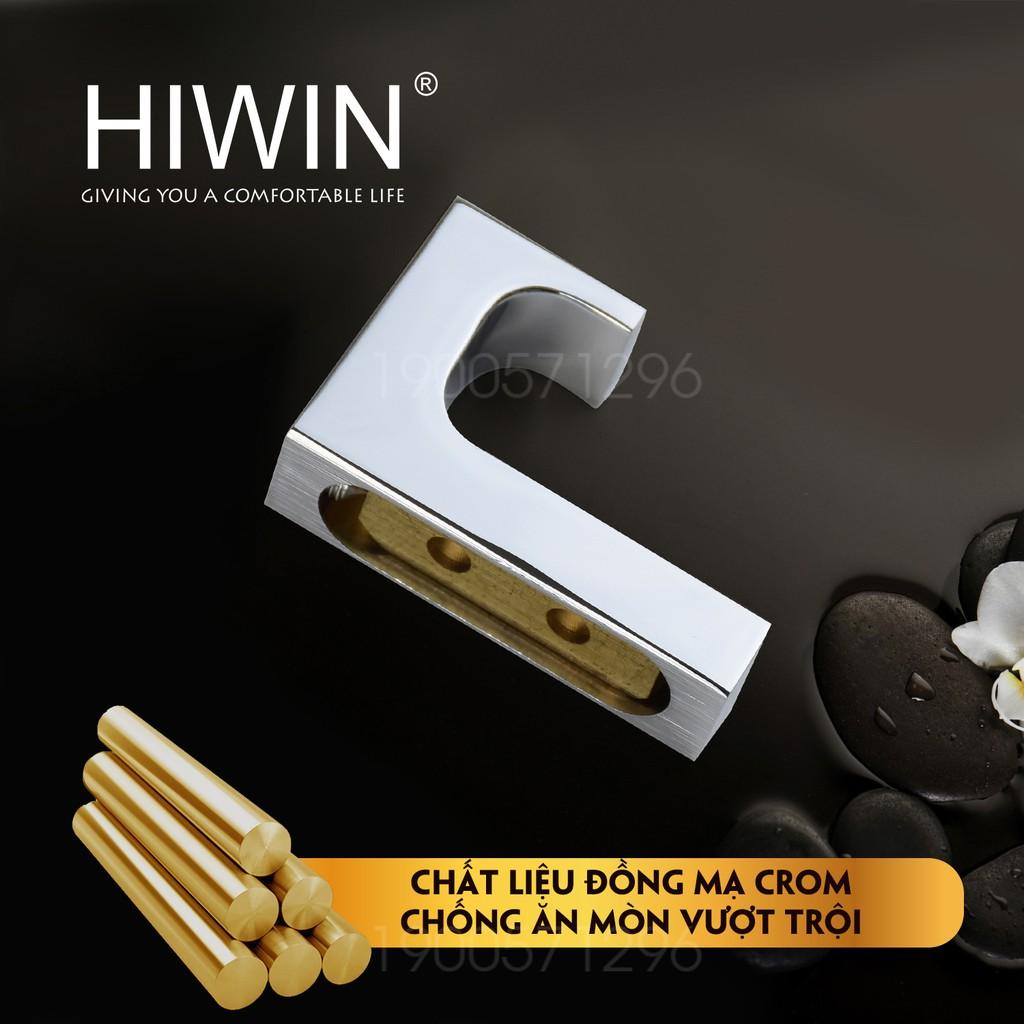 Móc đơn treo đồ đồng gương sáng bóng cao cấp Hiwin Y-3901C