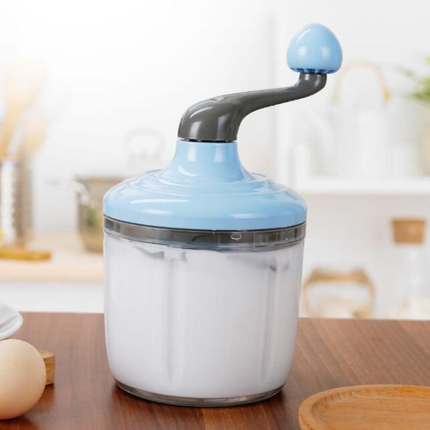 Có Tay Cầm 1100ML-Cranked Kem Đánh Trứng Be Dụng Cụ Nướng Bánh Kem Stiring Xốp Phối Trứng Be Bột Gia Dụng Nhà Bếp dụng Cụ