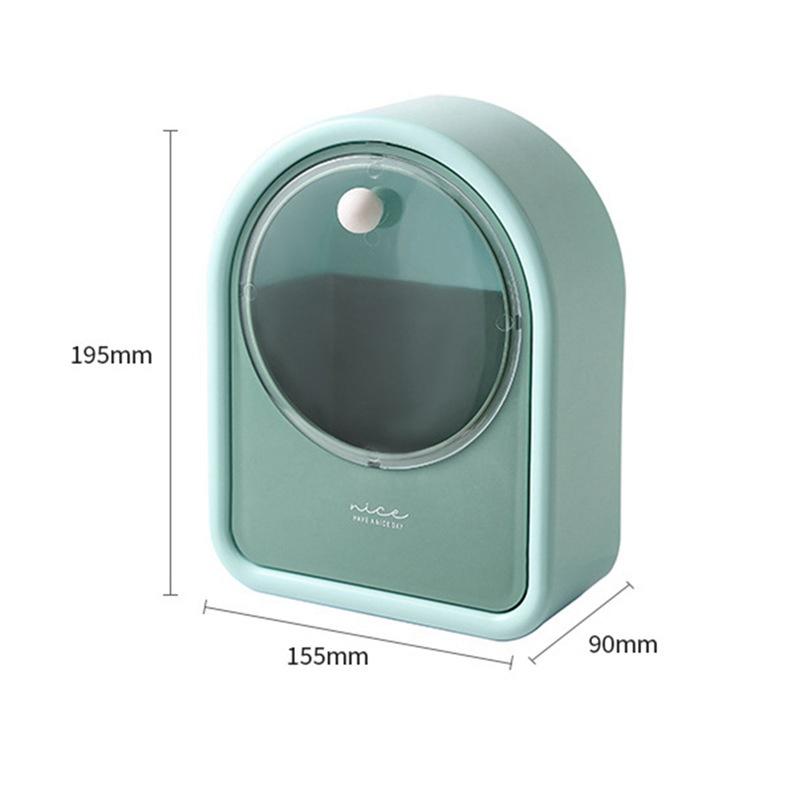 Hộp Đựng Tăm Bông Dán tường - Hộp đựng đồ đa năng chất liệu HIPS