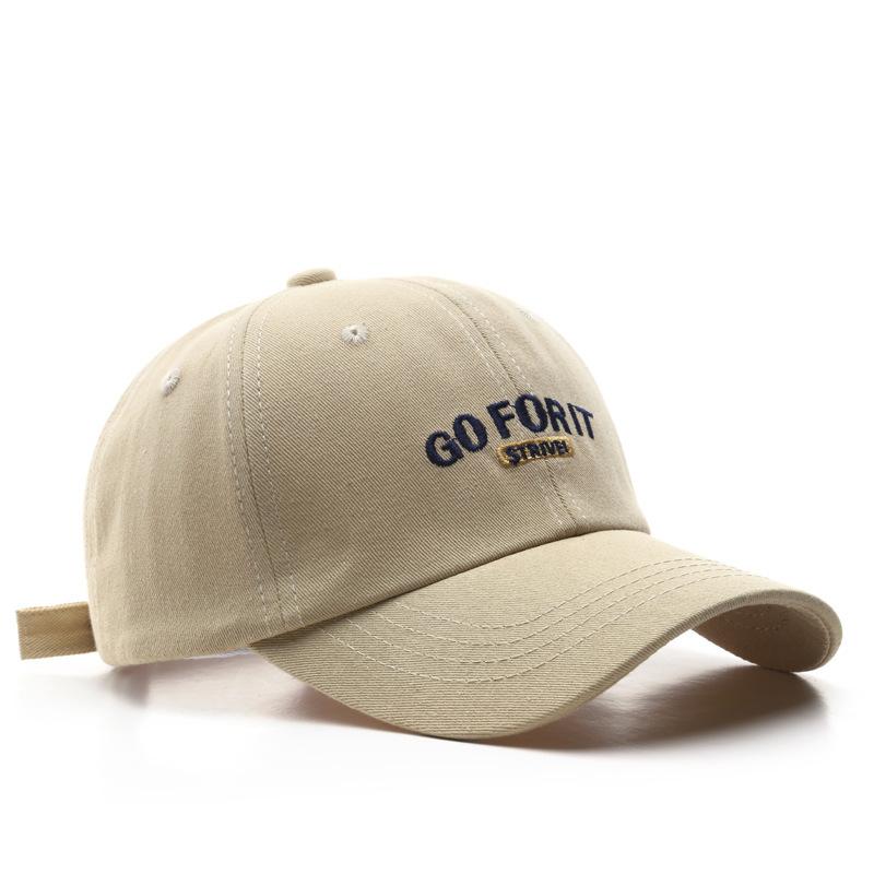 SLECKTON Cotton Mũ Bóng Chày Dành Cho Nữ Và Nam Thời Trang Nón Thêu Mặt Trời Mùa Hè Nón Áo Nón Snapback Unisex Gorras Hombre Color: Beige Size: Adjustable