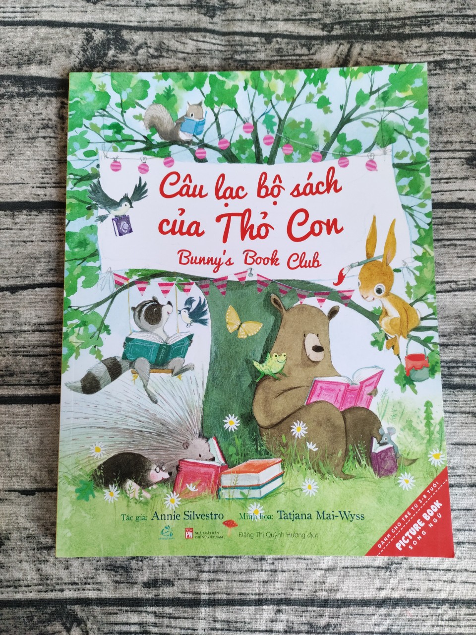 Ehon - Câu Lạc Bộ Sách Của Thỏ Con - Bunny’S Book Club (Từ 3 - 8 Tuổi)