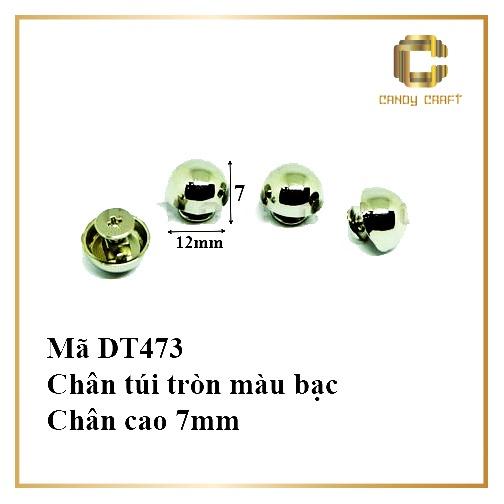 Chân túi gắn đáy túi