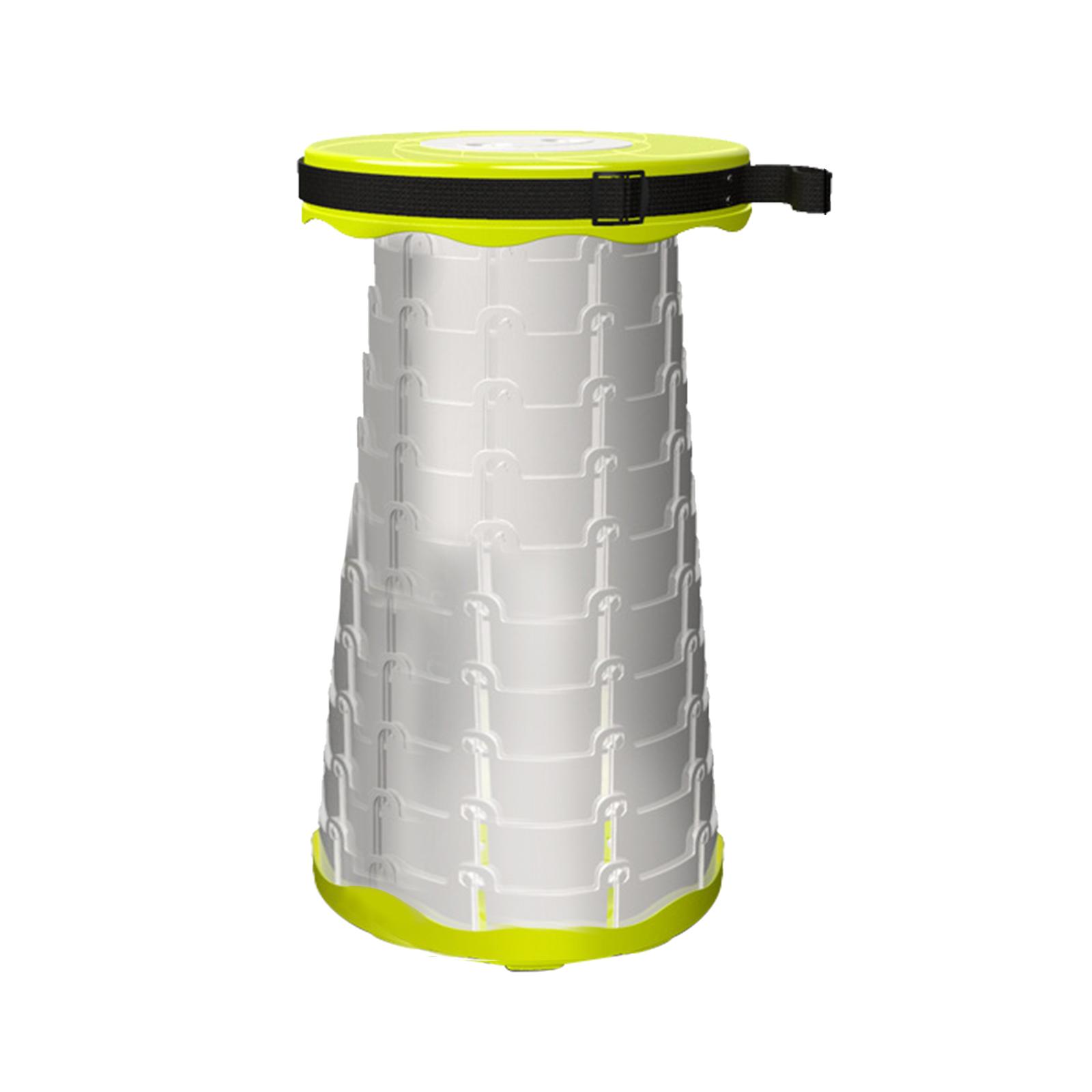 Camp Folding Retractable Seat Collapsible Telescoping Stool