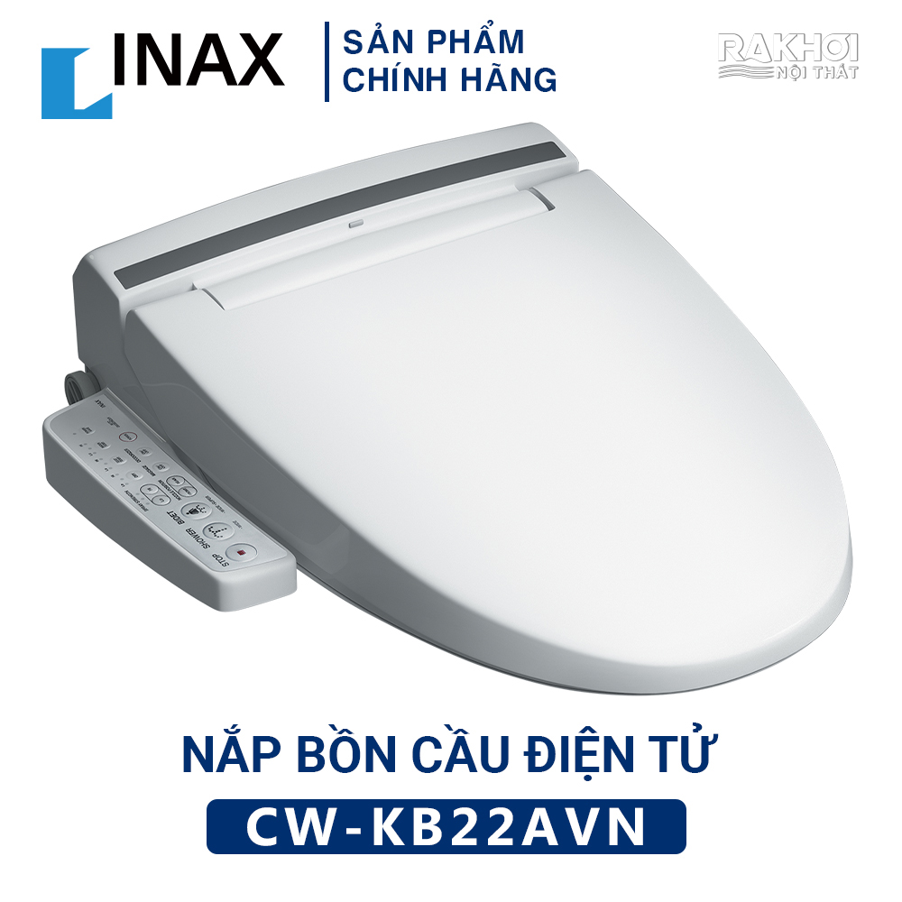 Nắp Rửa Điện Tử Toilet Inax Cw-Kb22Avn