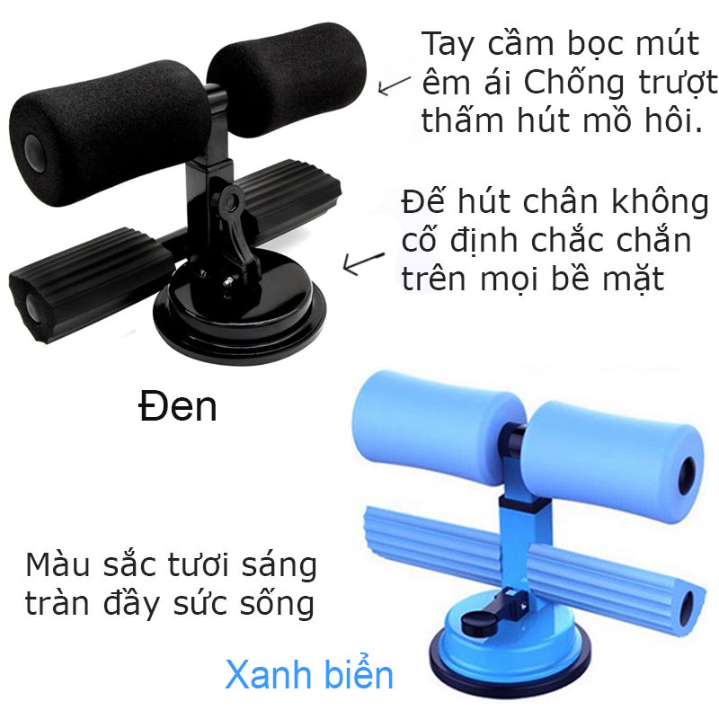 [LOẠI CAO CẤP] DỤNG CỤ TẬP CƠ BỤNG TẠI NHÀ + Đệm Bàn Chân, Gập Bụng Giảm Mỡ, Dáng Chuẩn Eo Thon - Chính hãng DODODIOS