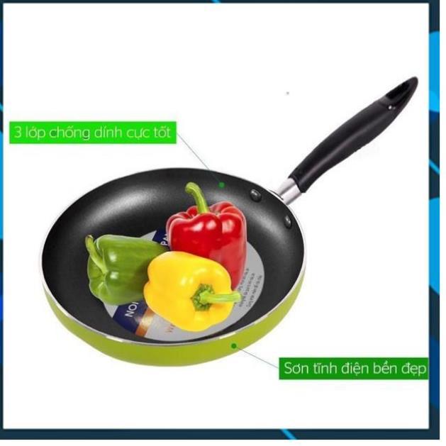 Chảo chống dính hợp kim nhôm CV HOUSE đủ cỡ 18cm đến 30cm