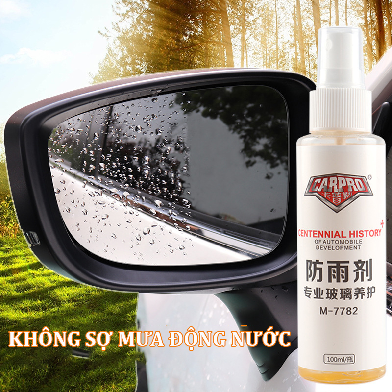 Chai Xịt NANO Chống Mờ Bám Hơi Nước Kính Chiếu Hậu Xe Máy Ô Tô ( Kính Nhà Tắm Kính Đeo Kính Mũ Bảo Hiểm Gương )