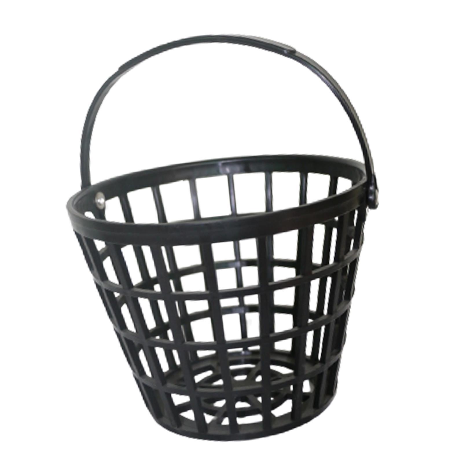 Golf Ball Basket,Golf Ball Storage Organizer Carrying Golf Ball Holder Portable Golfball Container Golf Range Bucket for Player Playing Golfer Outside