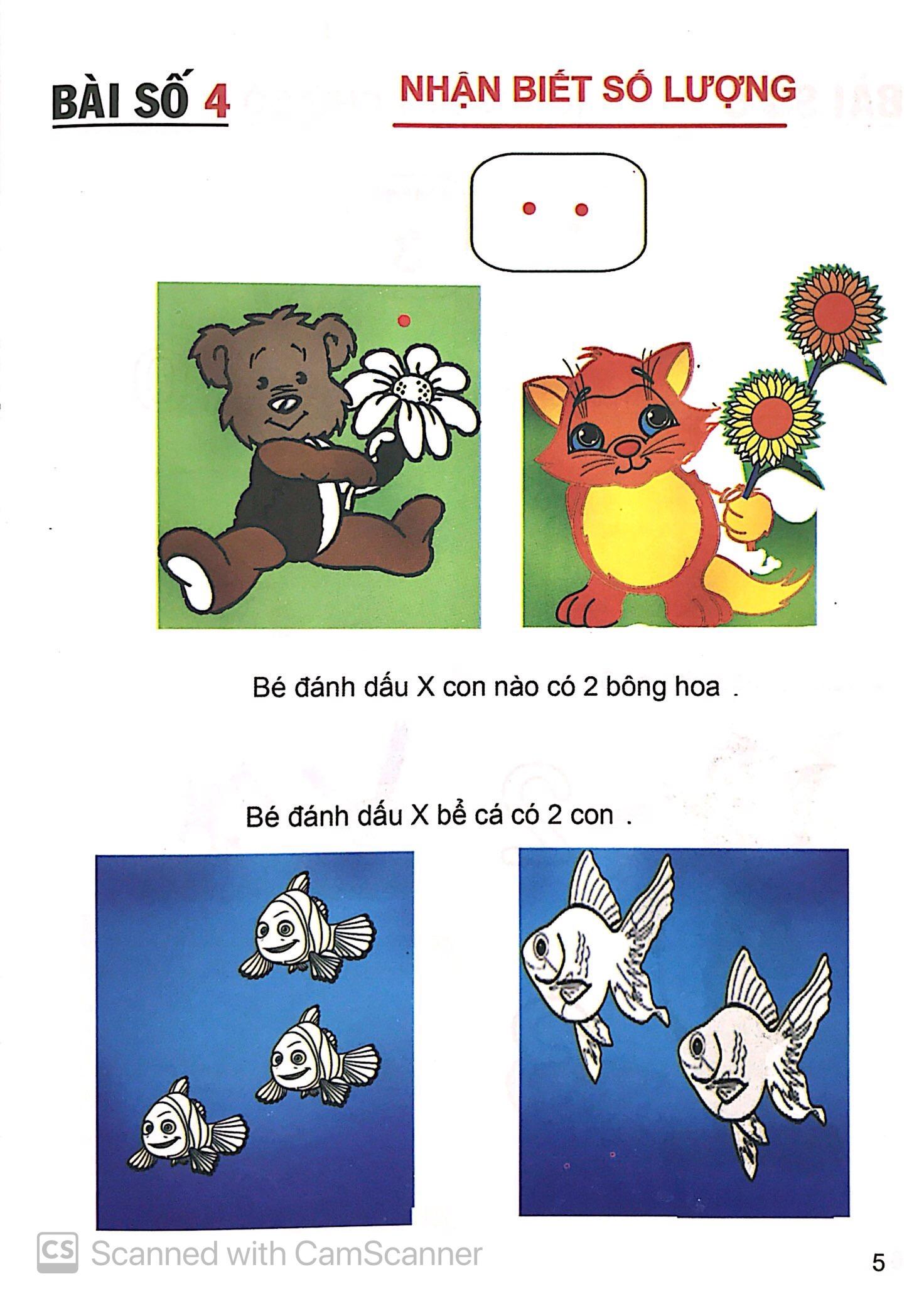 Bé Học Toán (4-5 Tuổi)