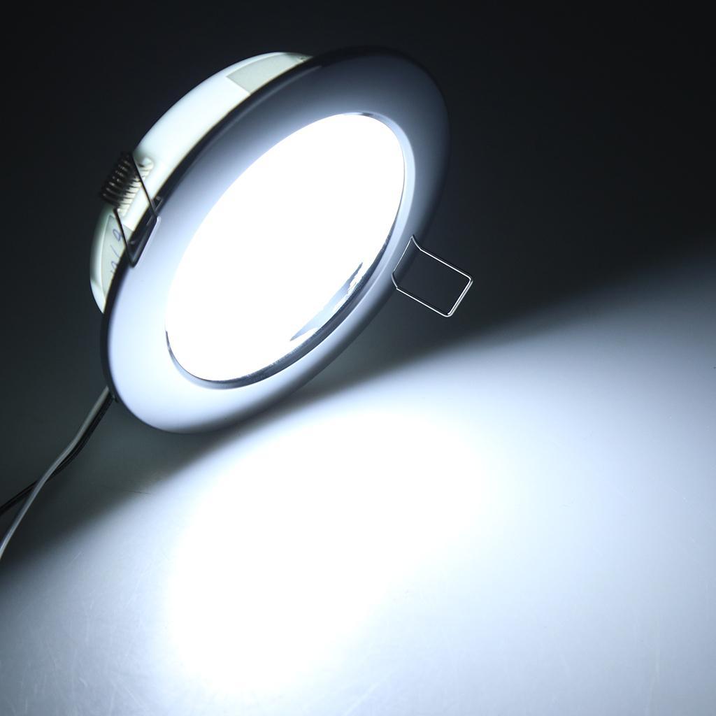 RV Boat Ceiling Dome Panel Light 12V 4.5W Downlight Cool White