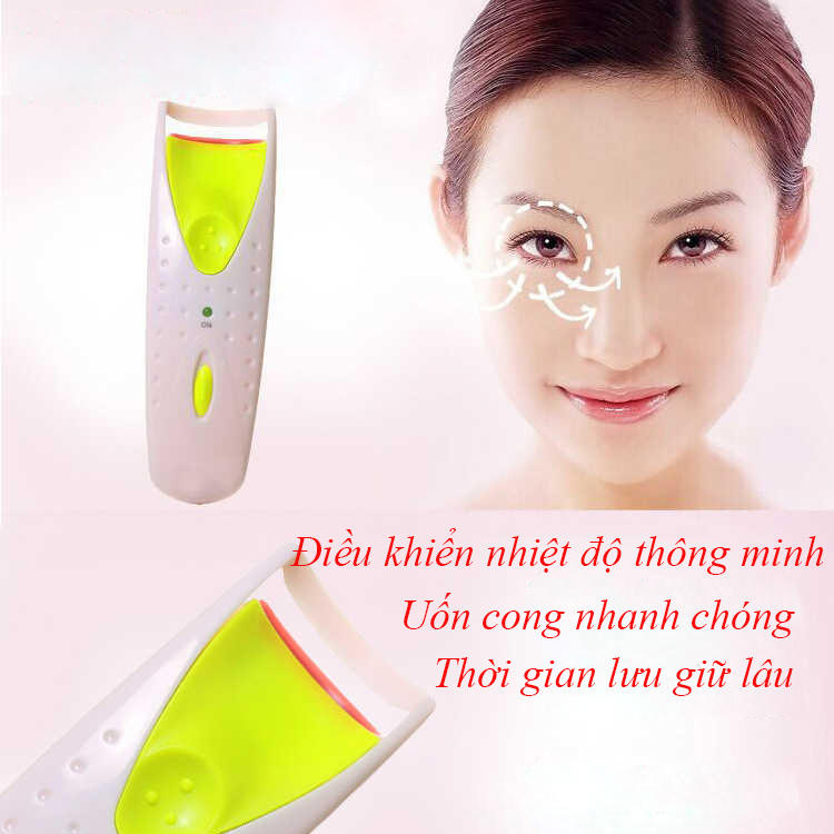 Kẹp bấm mi siêu tốc 15s sử dụng nhiệt uốn cong nhanh chóng tạo cho làn mi quyến rũ tinh tế sang trọng màu ngẫu nhiên