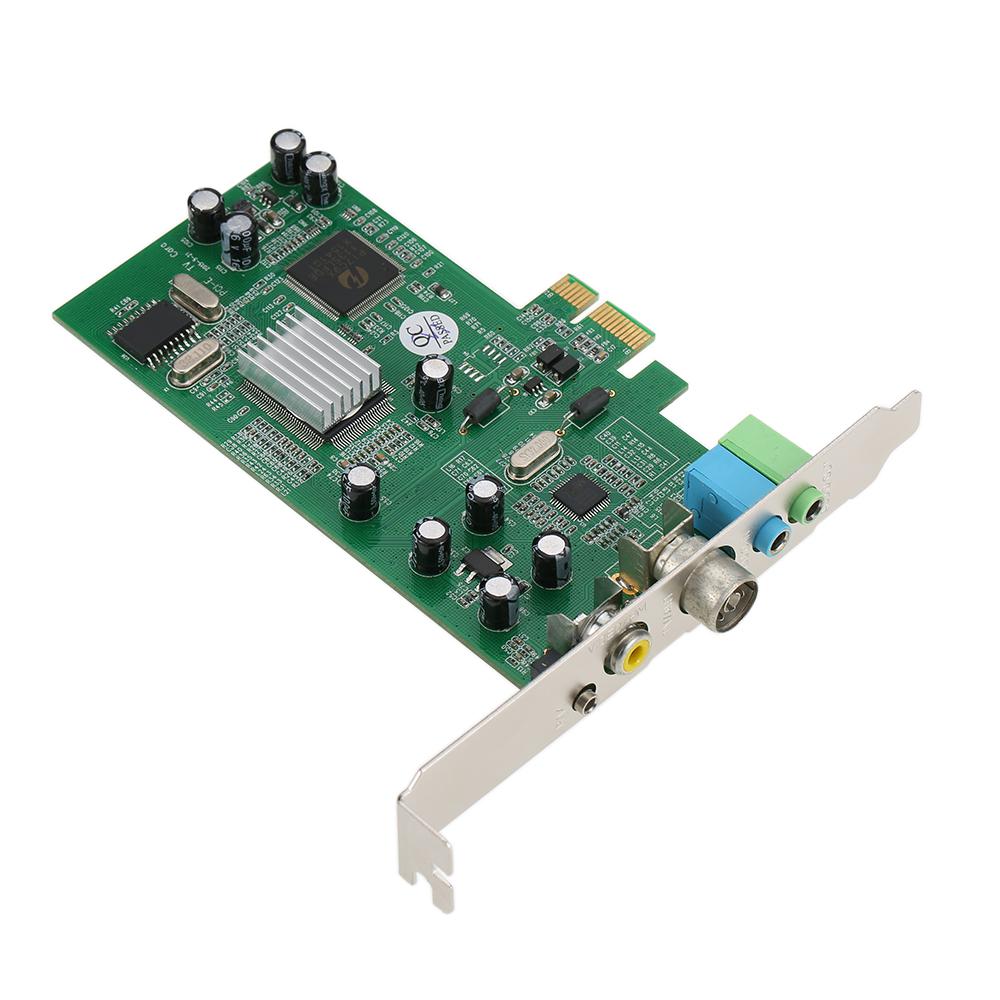 PCI-E Internal TV Tuner Card MPEG Video DVR Capture Recorder PAL BG PAL I NTSC SECAM PC PCI-E Multimedia Card Remote
