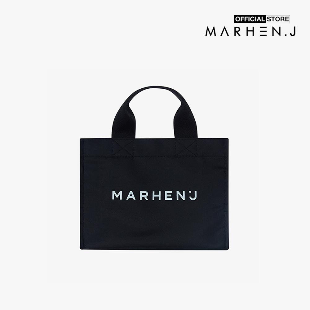 Marhen.J - Túi đeo vai chữ nhật vải bố New Rico Mini MJ21AECRCM-BK