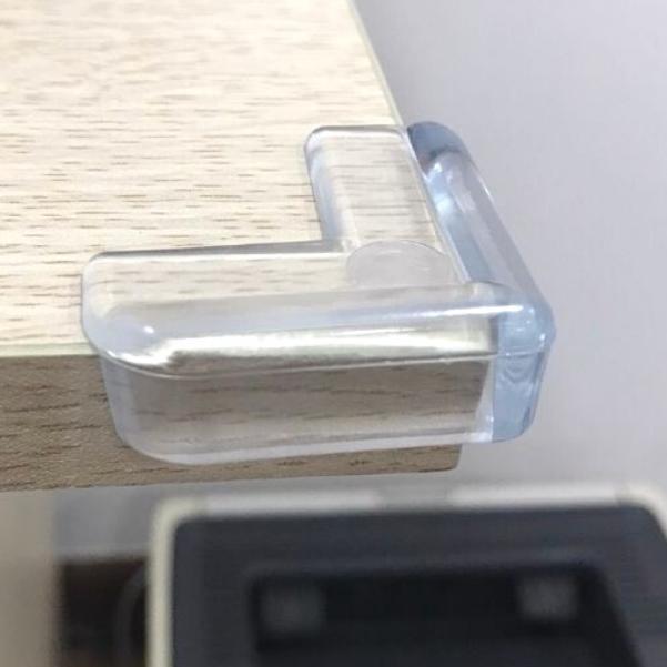 Bịt Góc Bàn Silicone Trong 3 Cạnh Bảo Vệ An Toàn Cho Bé - Loại Vuông