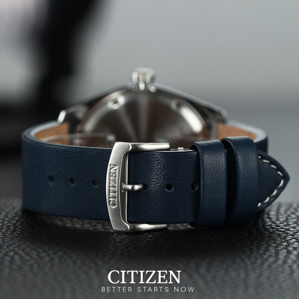 Đồng Hồ Nam Citizen Dây Da AW1591-01L - Mặt Xanh