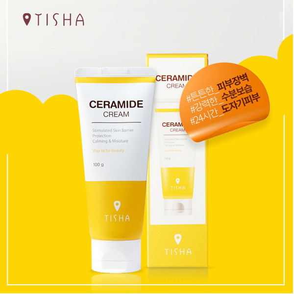 Kem Dưỡng Ẩm Tái Tạo Da Tisha Ceramide Cream (100g)