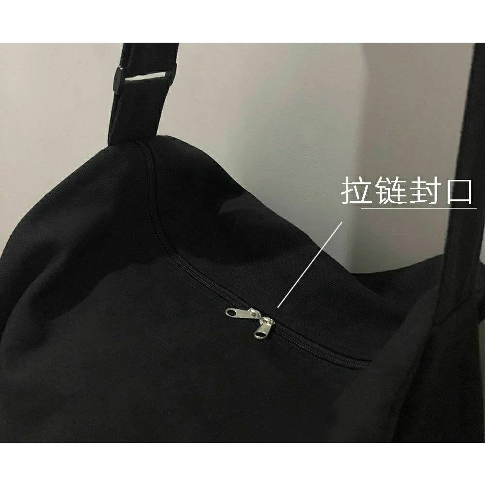 Túi tote, Túi canvas thời trang phong cách trẻ trung giá rẻ đeo chéo đựng đồ đi chơi đi học unisex TDC0020