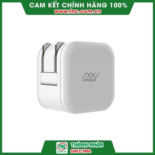 Cốc sạc Innostyle USB-A 12W Minigo 2 (IC12SA)-Hàng chính hãng.