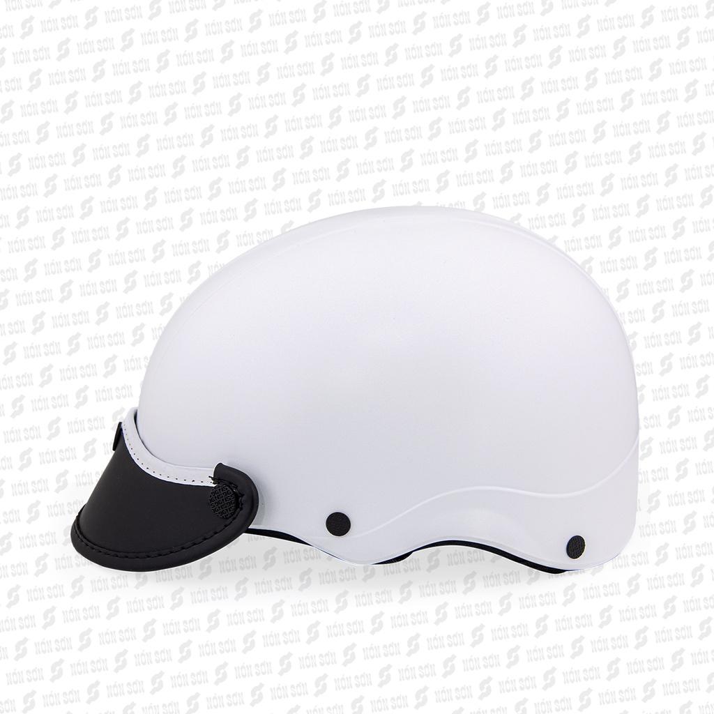 Mũ bảo hiểm trơn phiên bản mới NÓN SƠN chính hãng TN-TR002